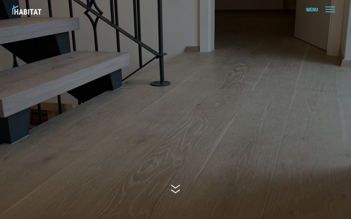 Screenshot of habitat.si