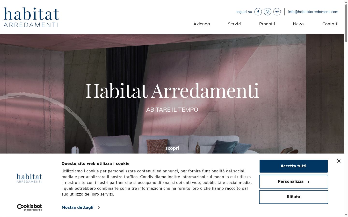Sutikimo reklamjuostės, rodytos prieš bet kokią sąveiką, ekrano kopija