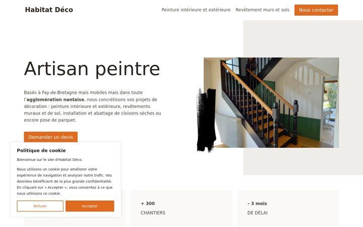 Screenshot of habitatdeco-peinture.fr