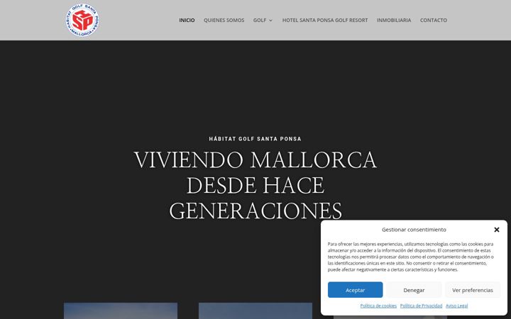 Screenshot of habitatgolf.es