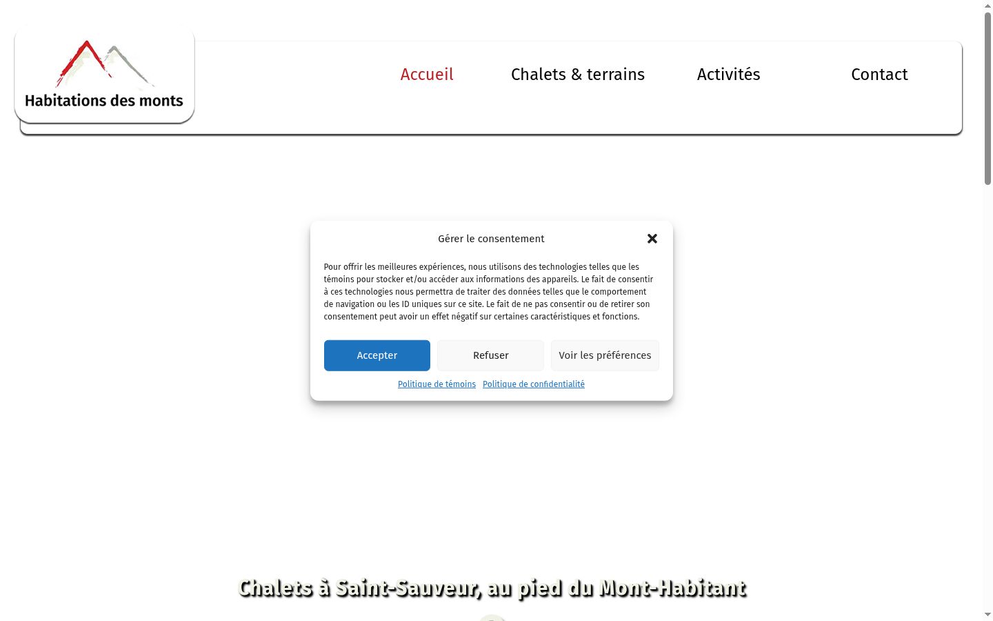 Kuvakaappaus suostumusbannerista, joka näytettiin ennen mitään vuorovaikutusta
