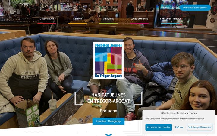 Screenshot of habitatjeunes-tregor-argoat.bzh