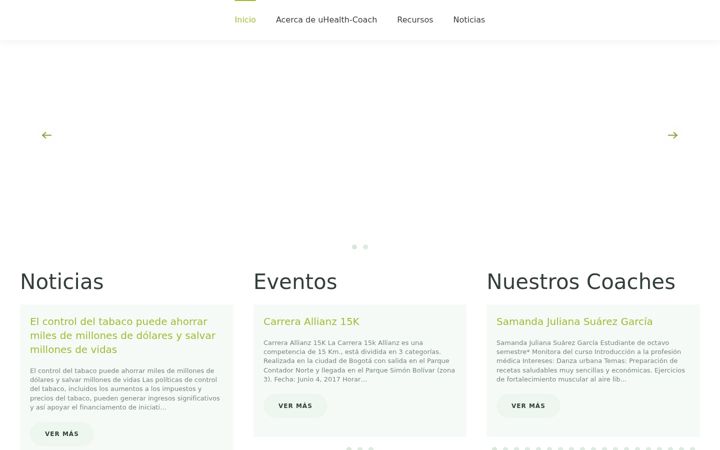 Screenshot of habitossaludables.uniandes.edu.co