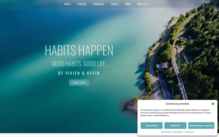 Screenshot of habitshappen.com