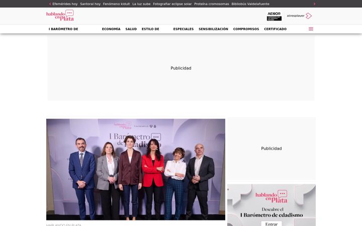 Screenshot of hablandoenplata.es