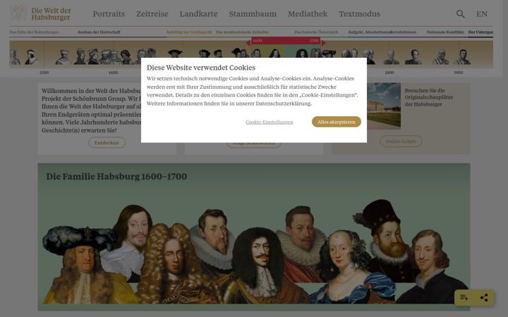 Screenshot of habsburger.net