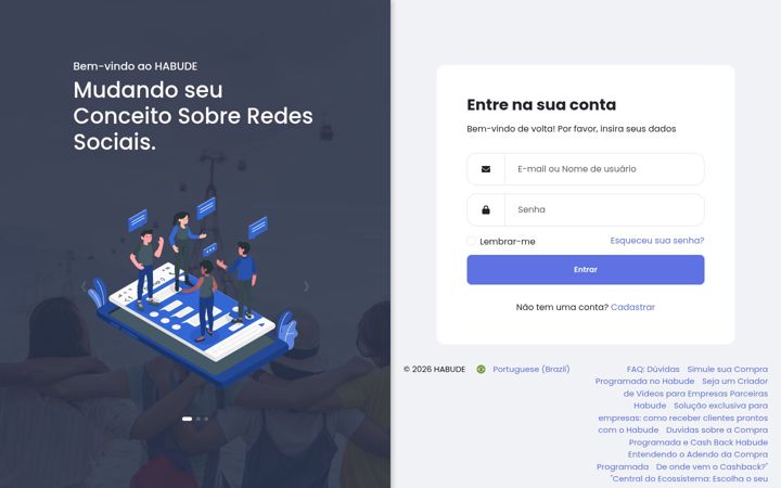 Screenshot of habude.com
