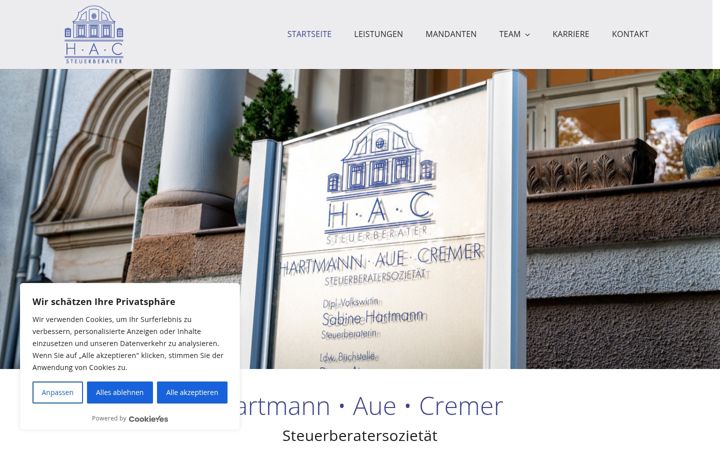 Screenshot of hac-stb.de