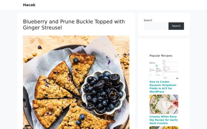 Screenshot of hacak.com