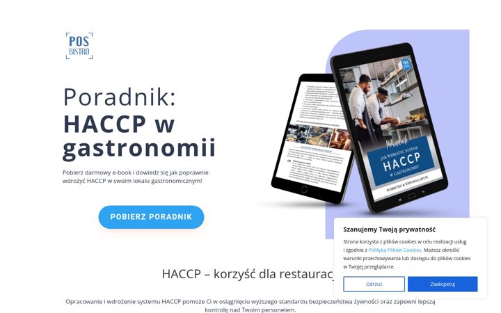 Screenshot of haccpgastronomia.pl