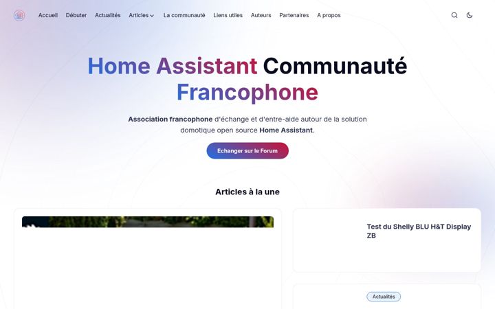 Screenshot of hacf.fr