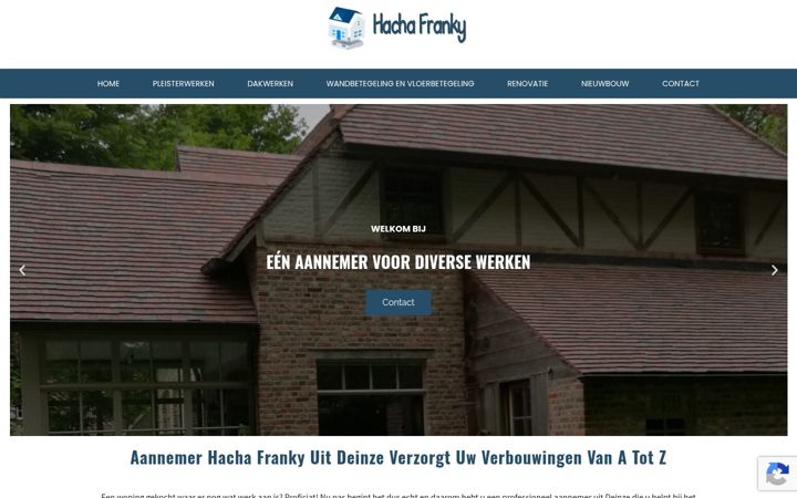 Screenshot of hachafverbouwingen.be
