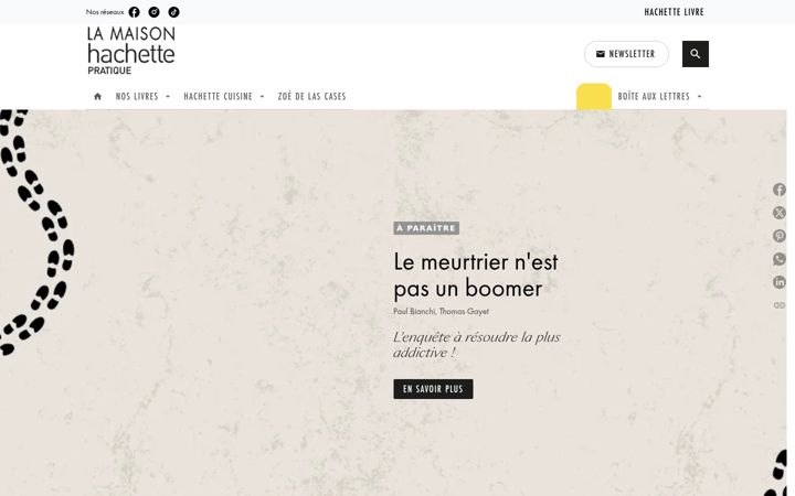 Screenshot of hachette-pratique.com