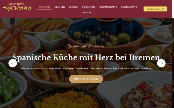 Screenshot of hacienda-stuhr.de