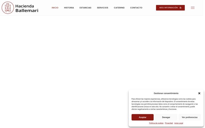 Screenshot of haciendaballemari.com