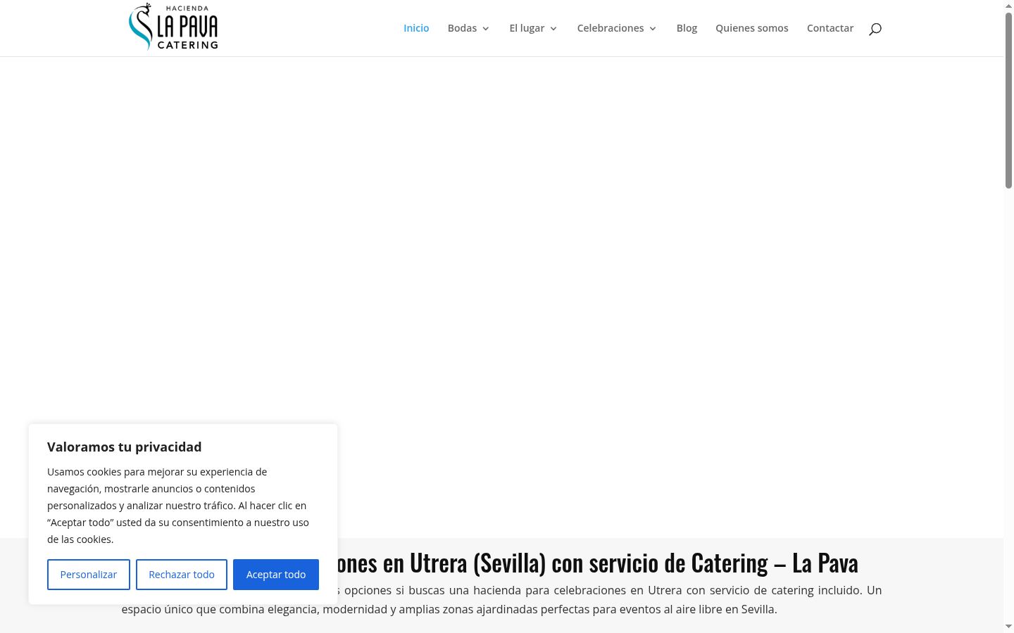 Screenshot des Einwilligungsbanners vor jeglicher Interaktion