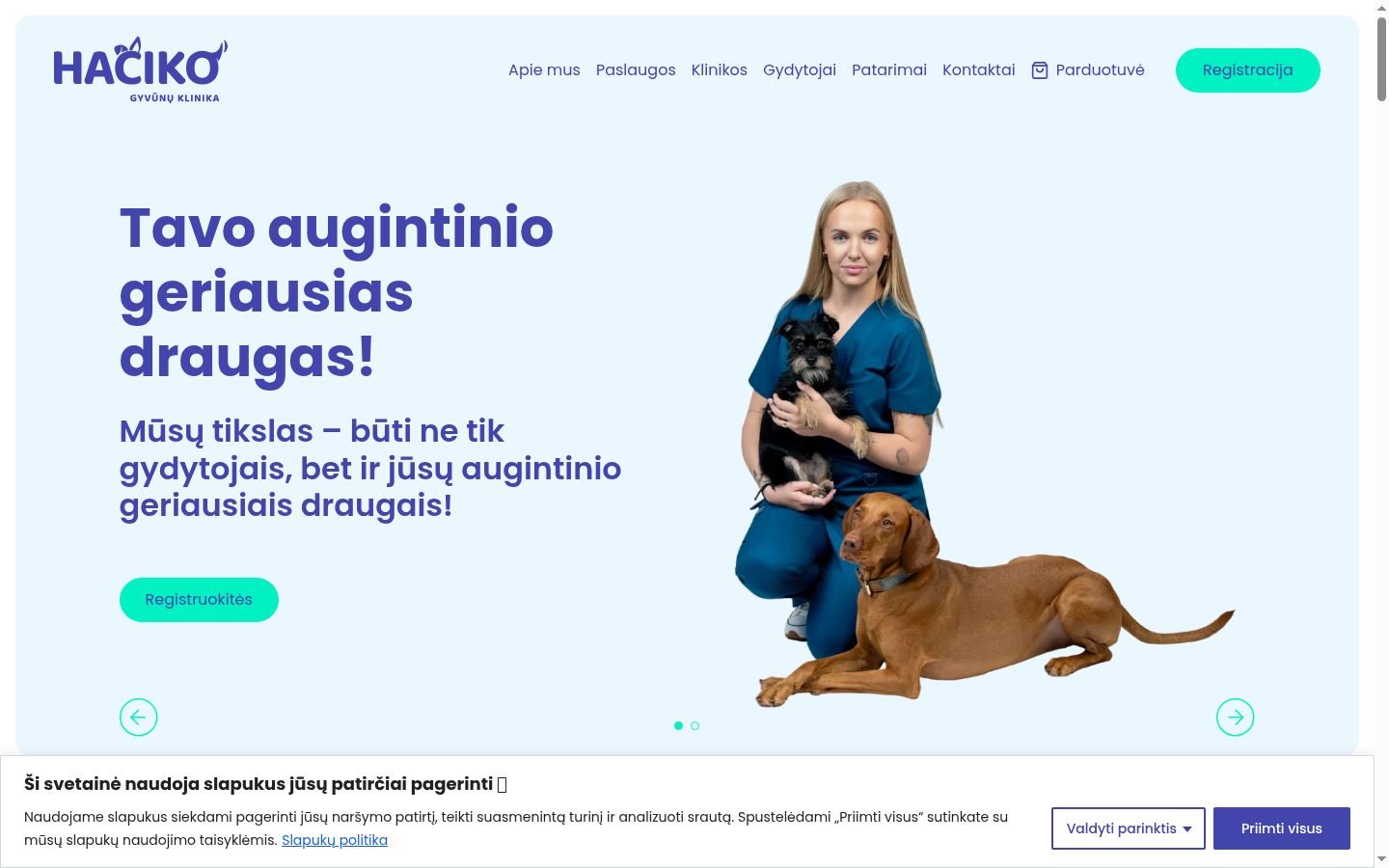 Snímek obrazovky baneru souhlasu zobrazeného před jakoukoli interakcí