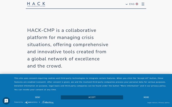 Screenshot of hack-cmp.de