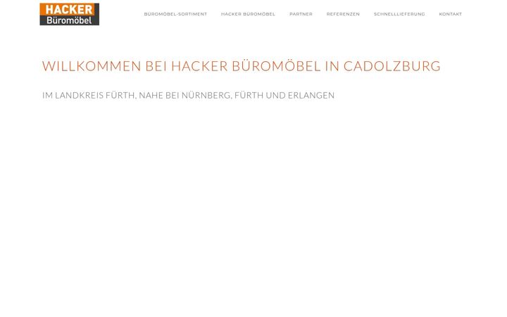 Screenshot of hacker-bueromoebel.de