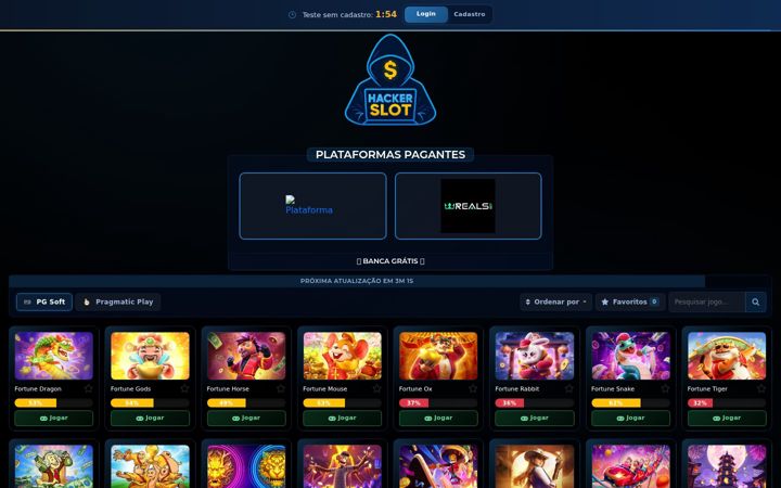 Screenshot of hackerdoslot.com