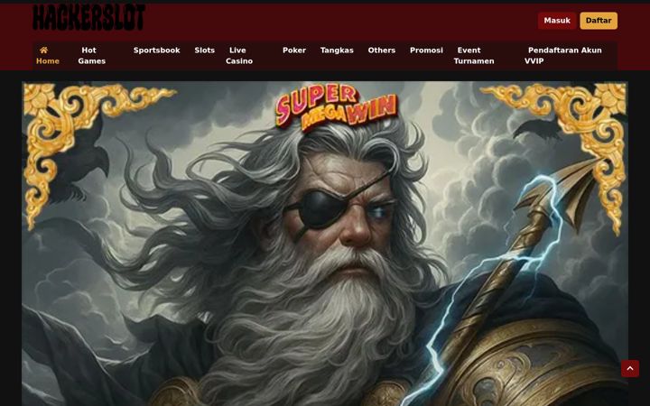 Skärmbild av hackerslot.org
