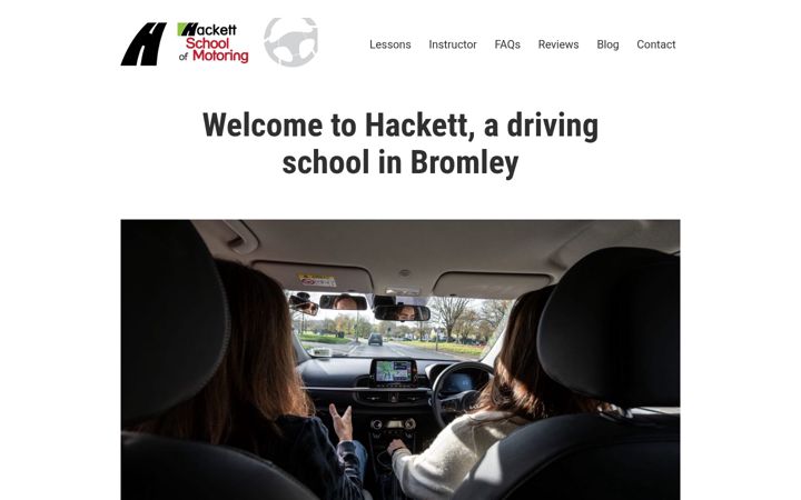 Screenshot of hackettbromley.co.uk
