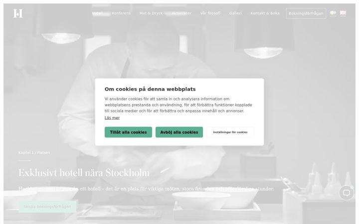 Screenshot of hackholmssund.com