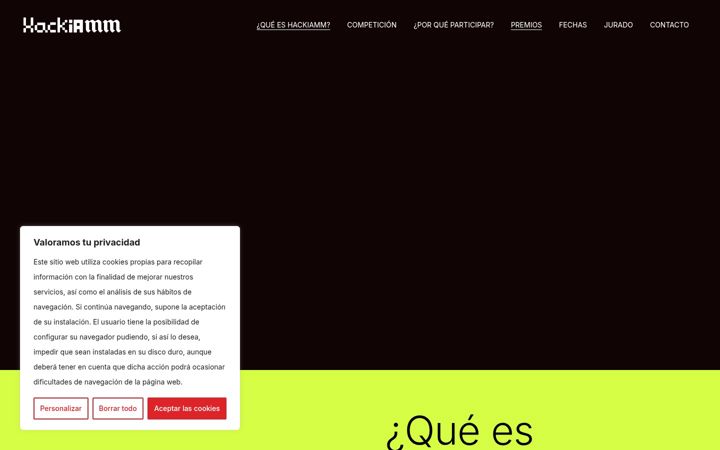 Screenshot of hackiamm.com