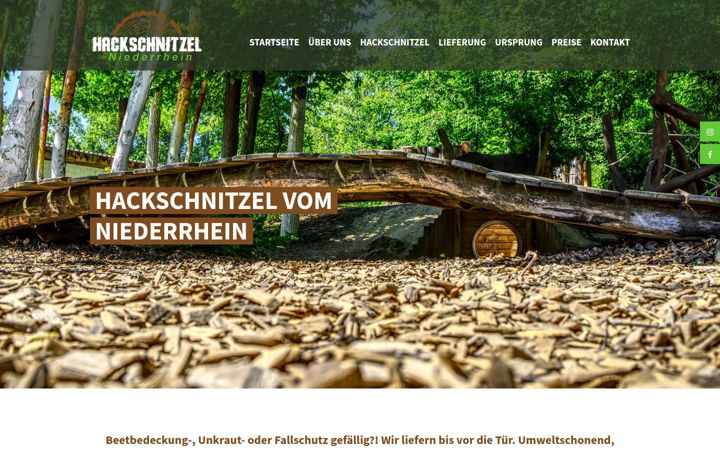 Screenshot of hackschnitzel-niederrhein.de