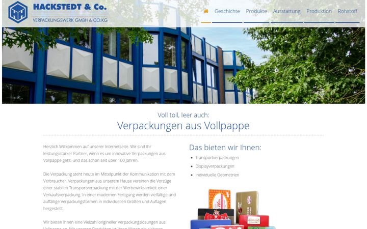 Screenshot of hackstedt-co.de