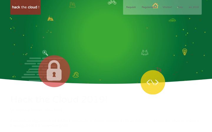 Screenshot of hackthecloud.it