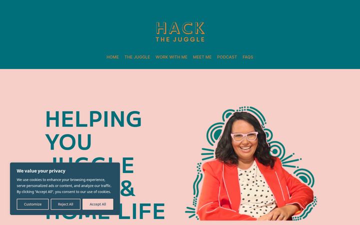 Screenshot of hackthejuggle.com