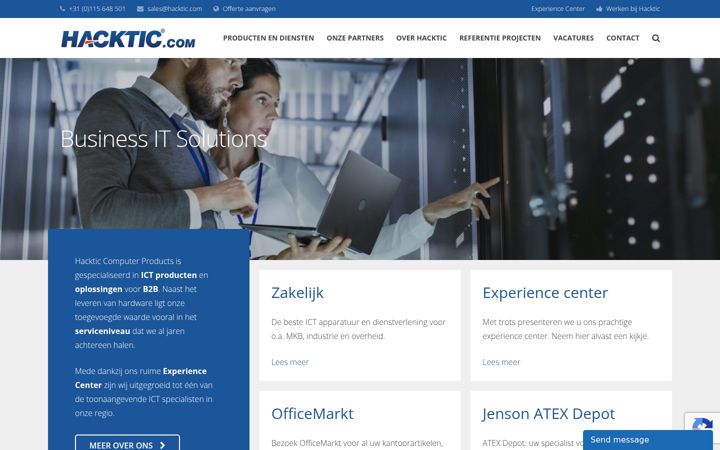 Screenshot of hacktic.com