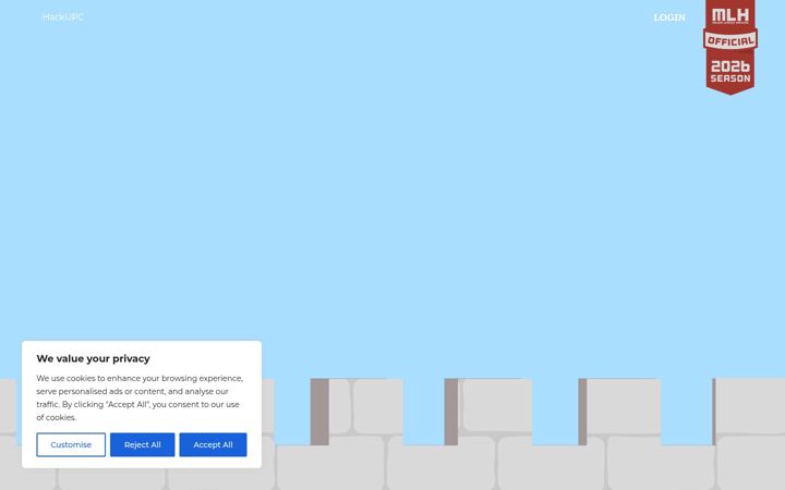 Screenshot of hackupc.com
