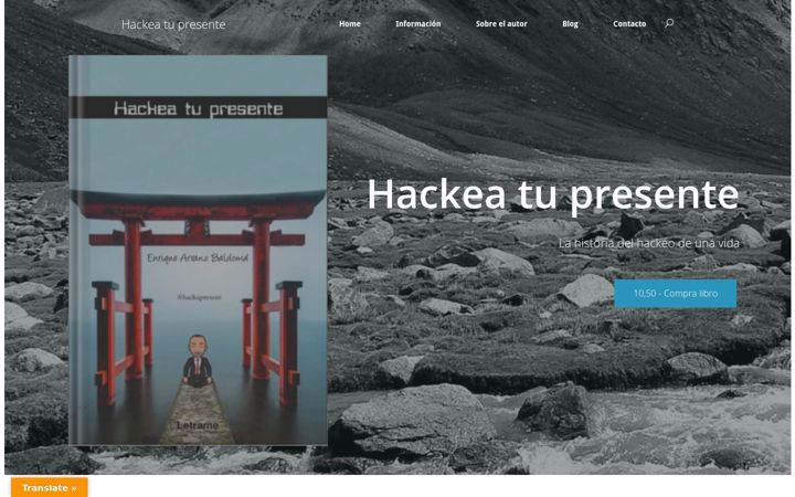 Screenshot of hackupresent.com