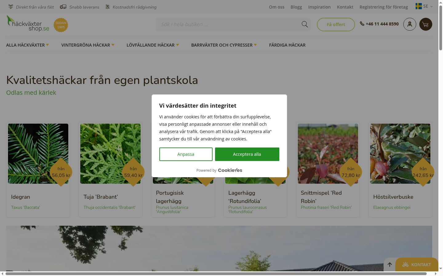 Sutikimo reklamjuostės, rodytos prieš bet kokią sąveiką, ekrano kopija