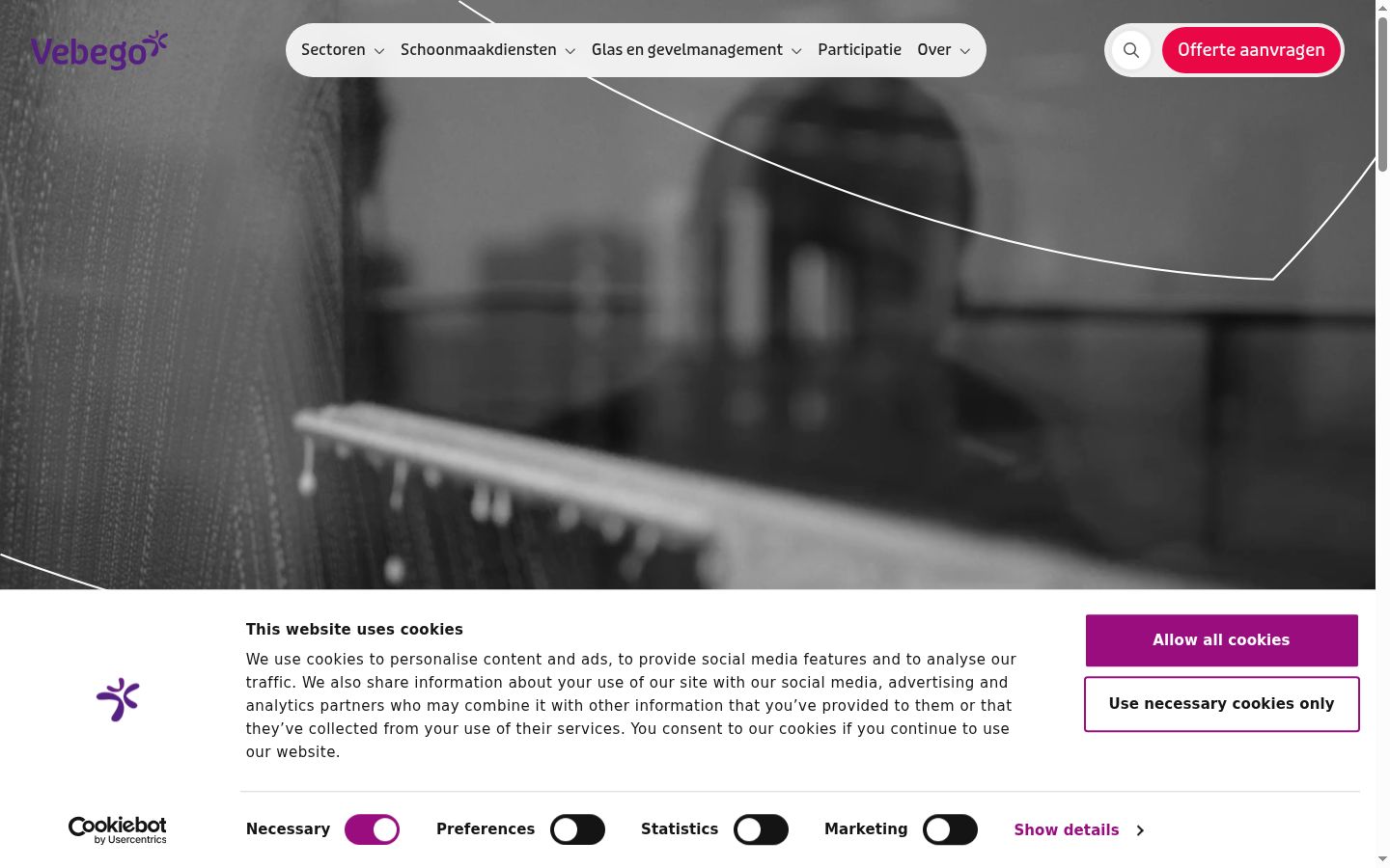 Screenshot tal-banner tal-kunsens muri qabel kwalunkwe interazzjoni