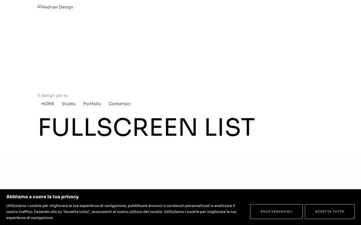 Screenshot of hadrian-design.com