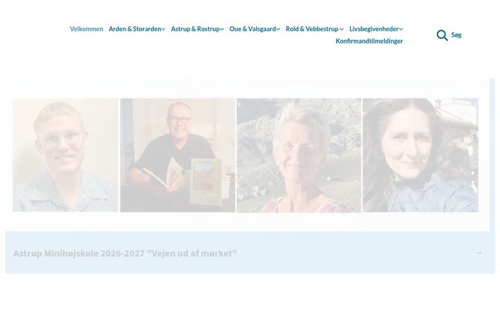 Screenshot of hadsundprovsti-vestpastorater.dk
