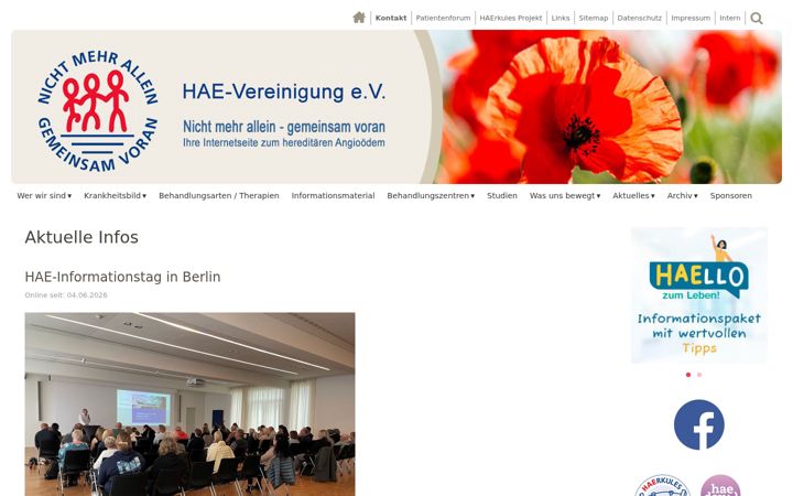 Screenshot of hae-online.de