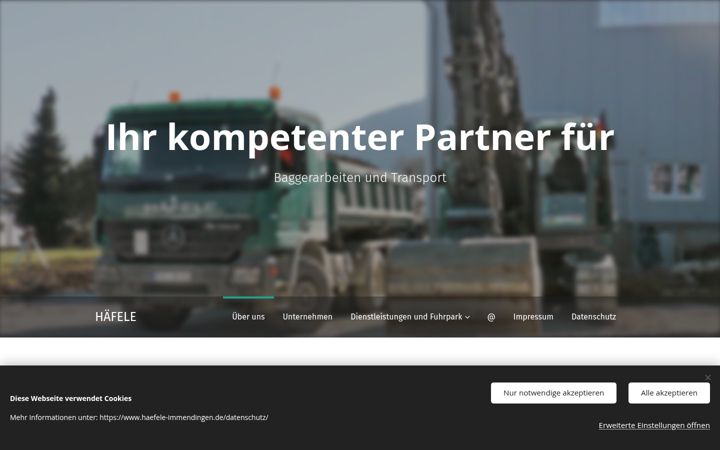Screenshot of haefele-immendingen.de