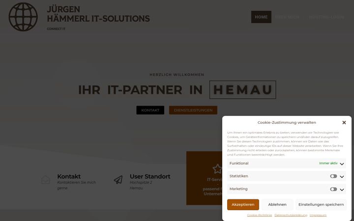 Screenshot of haemmerl-it.de