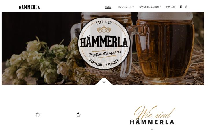 Screenshot of haemmerla.de