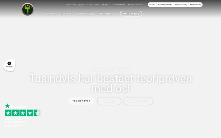 Screenshot of haengerteori.dk