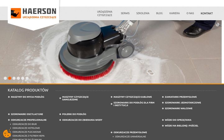Screenshot of haerson.pl