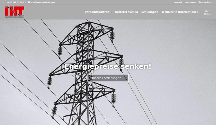 Screenshot of haertetechnik.org