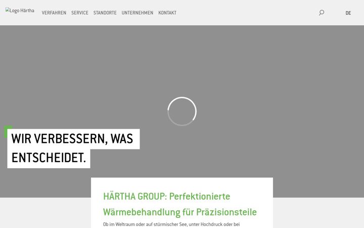 Screenshot of haertha.de