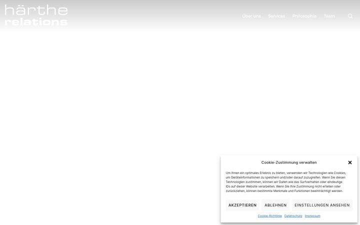 Screenshot of haerthe-relations.com