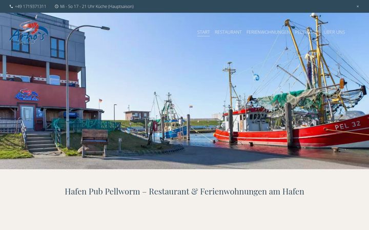Screenshot of hafen-pub.de