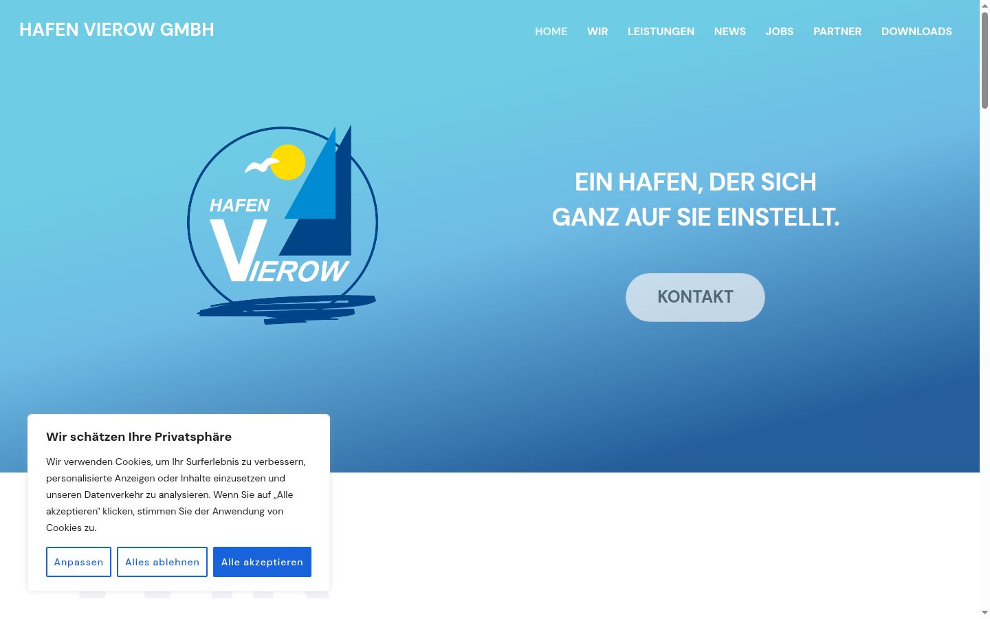 Sutikimo reklamjuostės, rodytos prieš bet kokią sąveiką, ekrano kopija